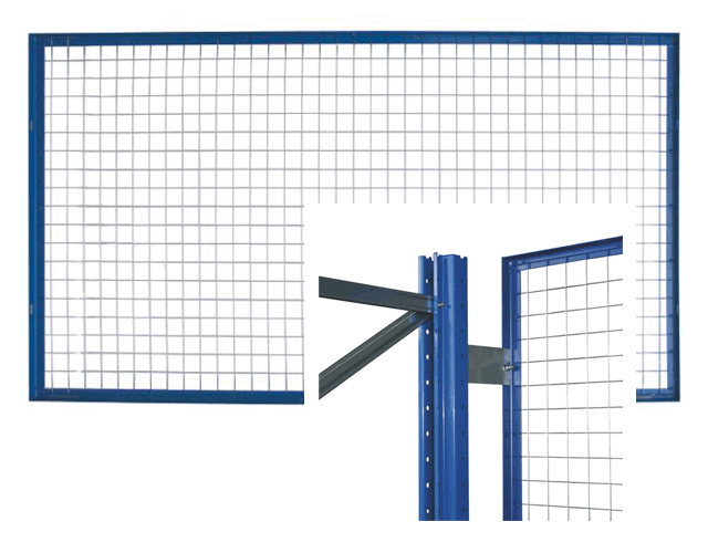 Gitterrückwand für Palettenregale